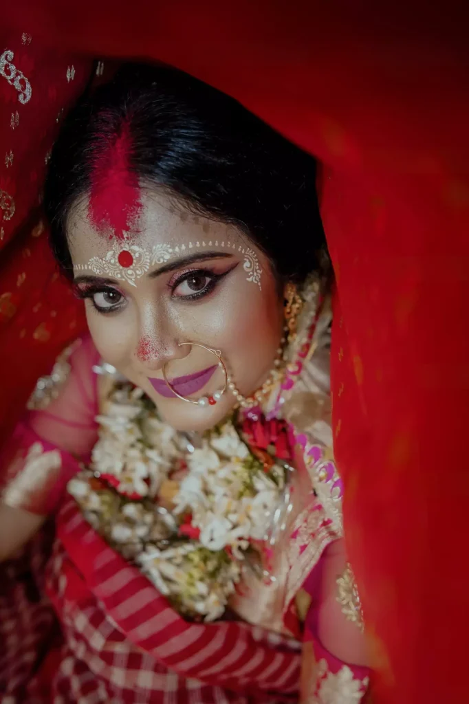 Traditional Bengali Bride